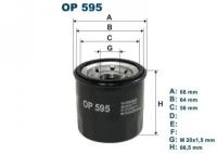 Фильтр масляный FILTRON OP595