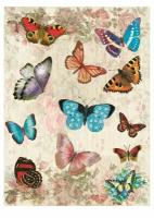 Рисовая бумага для декупажа Craft Premier "Мир бабочек", А4