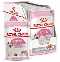 Royal Canin Консервы в виде паштета для котят с 4 до 12 месяцев и беременных кошек Kitten Loaf 12шт. (85 г)