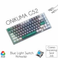 Игровая Механическая Клавиатура ONIKUMA G52 Blue Light Switch с подсветкой RGB