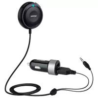 Bluetooth ресивер Mpow Car Audio System с громкой связью + Шумоизолятор + АЗУ 4,8А, цвет Черный