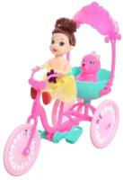 Кукла-малышка "Алина" с велосипедом и питомцем 7559248