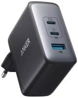 Сетевое зарядное устройство ANKER PowerPort Nano II GaN, мощность Qi: 30 Вт, 42 Вт, 18 Вт, black