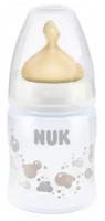 NUK First Choice Plus бутылочка из полипропилена с соской из латекса, 150 мл, с рождения