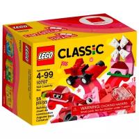 Конструктор LEGO Classic 10707 Красный набор для творчества, 55 дет