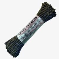 Паракорд 550 CORD RUS 30м 4мм светоотражающий ARMY GREEN