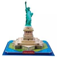 Пазл CubicFun Статуя Свободы (C080h), 39 дет., 24х4.7х16.8 см, разноцветный