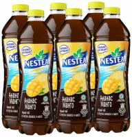 Чай Nestea черный со вкусом Ананаса и Манго, 1.5 л, 6 шт