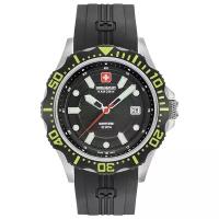 Наручные часы Swiss Military Hanowa 06-4306.04.007.06, черный, зеленый