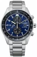 Наручные часы CITIZEN Eco-Drive CA0770-81L, синий, серебряный
