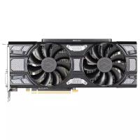 Видеокарта EVGA GeForce GTX 1070 1594Mhz PCI-E 3.0 8192Mb 8008Mhz 256 bit DVI HDMI HDCP SC Gaming Black Edition