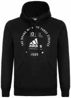 Толстовка adidas, размер m, черный