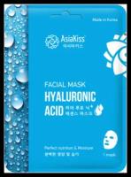 AsiaKiss Маска тканевая для лица с гиалуроновой кислотой - Hyaluronic essence facial mask, 25г