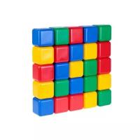 Набор цветных кубиков Крошка Я 25 штук, 12*12 см (1930547)
