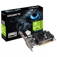 Видеокарта GIGABYTE GeForce GT 710 954MHz PCI-E 2.0 1024MB 1800MHz 64 bit DVI HDMI HDCP