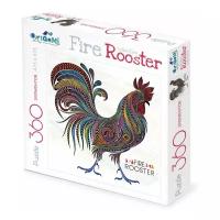 Пазл Origami Fire Rooster Узорный петух (02633), элементов: 360 шт