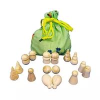 Развивающая игрушка RNToys Волшебный мешочек - фигурный 16 предметов