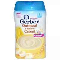 Каша Gerber безмолочная овсяная с бананом 227 г