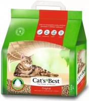 Наполнитель для кошачьих туалетов Cat's Best Original (Eko plus) древесный, комкующийся 10л (4,3кг)