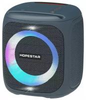 Portable speaker / Портативная колонка bluetooth Hopestar Party 100, 50 Watt, караоке микрофон, AUX, USB, microSD, синий