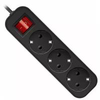 Удлинитель Defender G318 3 Sockets 1.8m Black 99333