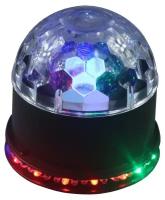 Led Star Starball Эффект светодиодный "кристальный магический шар" и "радуга", 6х1Вт RGBAWP и 48 све