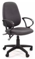 Кресло офисное EASY CHAIR 318 AL ткань серая, пластик