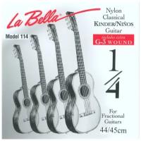 FG114 Комплект струн для уменьшенной классической 1/4 гитары La Bella