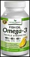 Омега 3 Nature's Branch Omega 3 2500 мг 60 капс