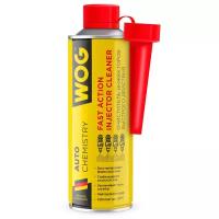 WOG FAST ACTION INJECTOR CLEANER Очиститель инжекторов в бензин (на 40-50 л) (0,33L)