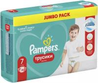 Pampers трусики Pants 7 (17+ кг), 40 шт