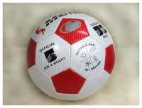 Мяч футбольный 5, 310г, Meik, MK-3009, красный, арт. AKH1116-4