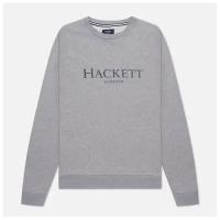 Мужская толстовка Hackett London Logo Crew Neck серый , Размер M