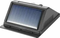 Светильник светодиодный с датчиком движения Solar LED на солнечных батареях, 4Вт, 6500К, 150Лм, IP65, цвет черный, duwi, 25012 8