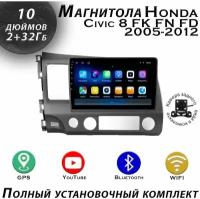 Магнитола TS7 Honda Civic 8 FK FN FD 2005-2012 2/32Gb