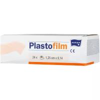 Matopat Plastofilm пластырь фиксирующий микропористый 1,25х914 см, 24 шт