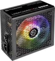 Блок питания Thermaltake ATX 550W Litepower RGB 550 (24+4+4pin) APFC 120mm fan color LED 5xSATA RTL