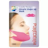 Purederm Маска-бандаж для моделирования контура Lovely Design Miracle Shape-Up Mask