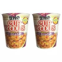 Nissin Cup Noodles лапша Том Ям с креветками, 75 г