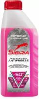 Антифриз SIBIRIA ANTIFREEZE G-12 + 1кг красный