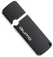 Флеш-карта QUMO 8GB USB 2.0 Optiva 02 Black, цвет корпуса черный