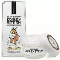 Крем для кожи молочный увлажняющий Silky Creamy Donkey Steam Moisture Milky Cream 100мл