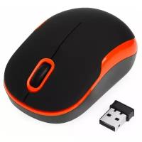 Беспроводная компактная мышь Gembird MUSW-200 Black-Orange USB