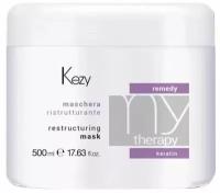 Маска для волос KEZY Remedy Keratin Restructuring Mask, 500 мл