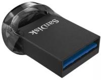 SanDisk Флешка SanDisk Ultra Fit, 16 Гб, USB 3.1, чт до 130 Мб/с, зап до 40 Мб/с, черная