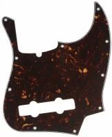 Панель для оригинального Fender Jazz Bass, Parts MX1393DT, для 5-струнных, четырехслойная, черепаший панцирь