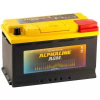 Автомобильный аккумулятор AlphaLine AGM 80 Ач (SA 58020/AX 580800)