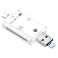 Адаптер переходник Apple iPhone, iPad, iPod 8 pin, lightning - USB, microUSB, SD, microSD