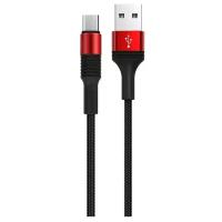 Кабель Borofone BX21 Outstanding charging data cable for Micro-USB, 1м, Red