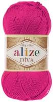 Пряжа Alize Diva фуксия (149), 100%микрофибра, 350м, 100г, 2шт